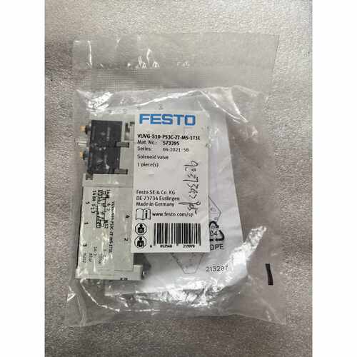 议价全新FESTO费斯托电磁阀VUVGS10P53CZ维修