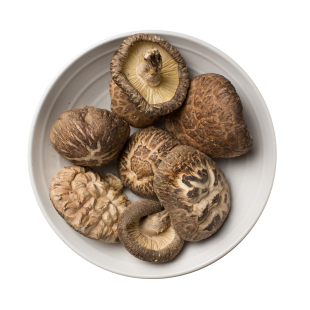 赵海伶|海伶山珍 椴木段木花菇250g干货冬菇蘑菇肉厚煲汤干香菇