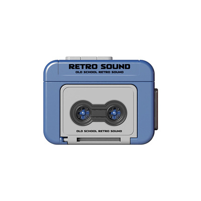 会唱歌的迷你磁带录音机钥匙扣