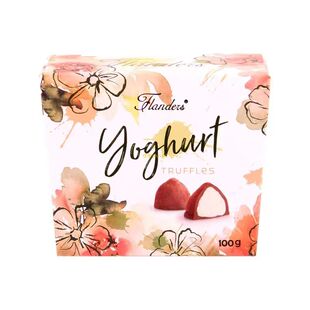 比利时进口佛兰德斯松露软心巧克力礼盒装草莓纯蓝莓味可可脂零食