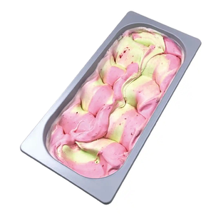 碰碰凉甄优选4KG大桶装香草巧克力草莓海盐蓝莓味冰淇淋雪糕商用