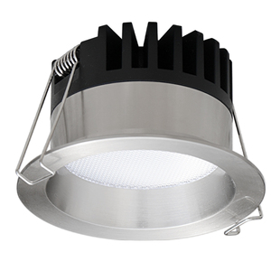 不锈钢筒灯包豪斯射灯银色嵌入式铝杯防眩led客厅中古工业无主灯