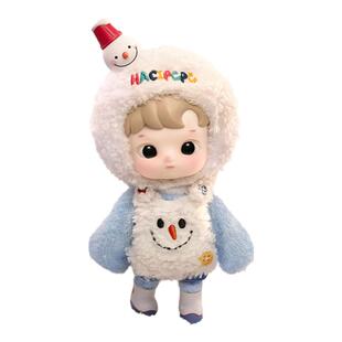 POPMART泡泡玛特 HACIPUPU雪人来访可动人偶娃娃玩具礼物潮玩摆件