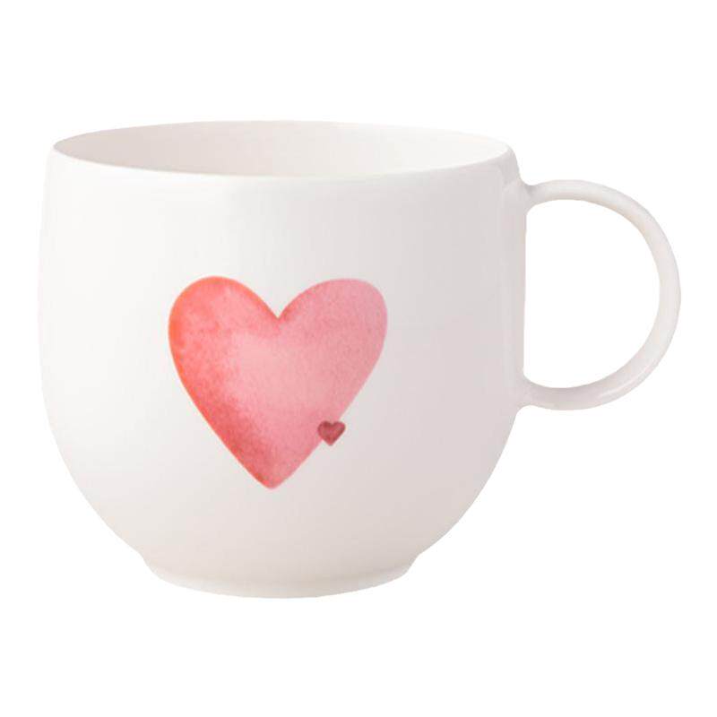 【中秋礼物】villeroyboch德国唯宝陶瓷爱心唯爱马克杯水杯咖啡杯