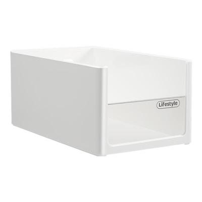 厨房长方形桌面整理盒透明收纳盒