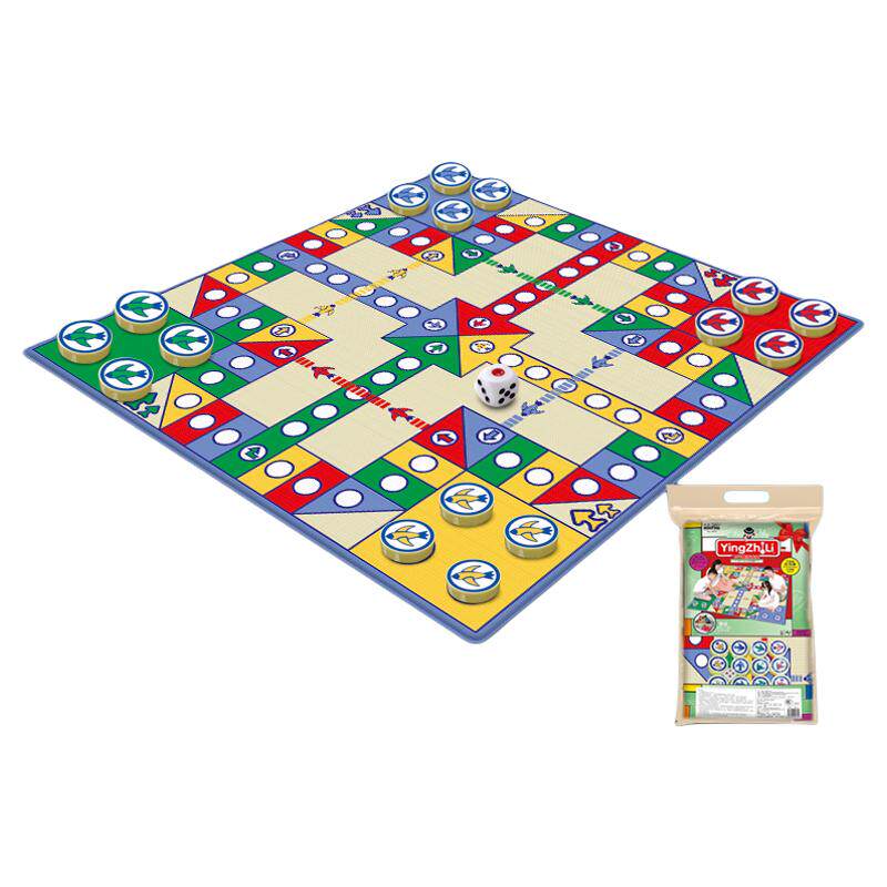 大富翁飞行棋二合一地毯创意礼盒
