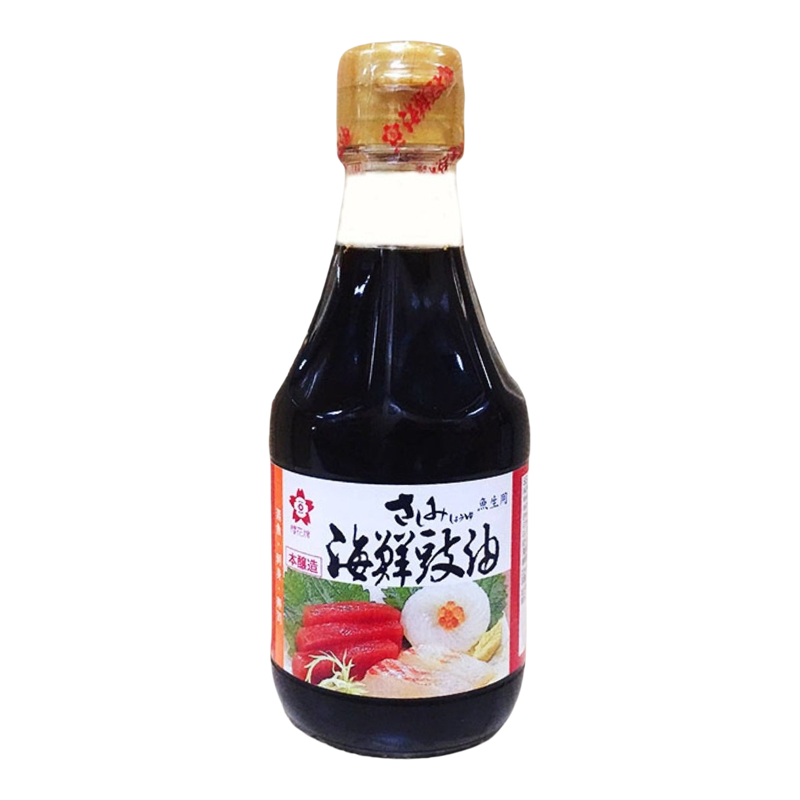 樱花鱼生海鲜豉油200g香港进口瓶装厨房家用烹饪日本酱料蘸酱酱油