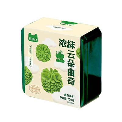 贵茶吾茶白抹茶黄油曲奇饼干零食