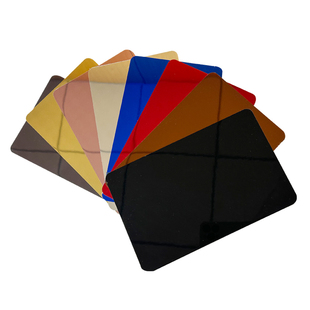 竹炭木镜面板碳晶板护墙板金属板室内背景墙木饰面吊顶墙板净白板