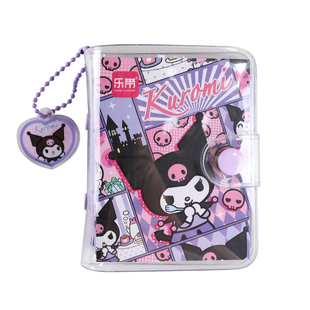 三丽鸥帕恰狗玉桂狗迷你活页本库洛米学生可爱卡通挂件彩页口袋本