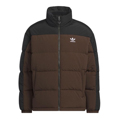 Adidas/阿迪达斯正品三叶草男士运动宽松立领保暖羽绒服KS6081