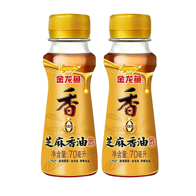 金龙鱼纯芝麻香油70ml芝麻油
