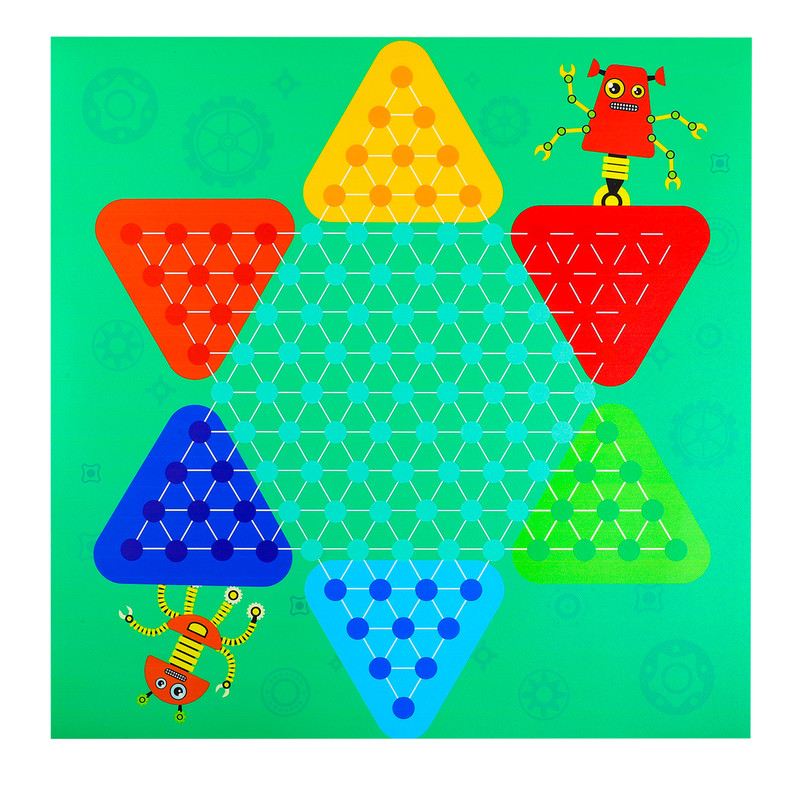 【加厚耐磨耐脏】跳棋益智桌游