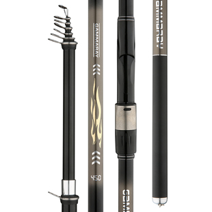 3号矶钓竿定位矶竿超硬超轻加大导环矶竿远投滑漂矶竿手海两用竿