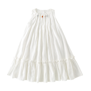 女童连衣裙夏装2026新款洋气小女孩公主裙高级感儿童夏季薄款裙子