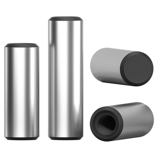 GB120高强度45号钢内螺纹圆柱销螺纹销子￠4￠5￠6￠8 ￠10-￠20