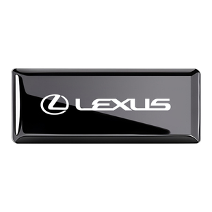 适用雷克萨斯ES300h/RX300/LS500h/NX200汽车金属车标装饰贴改装