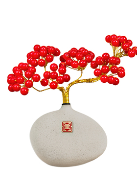 马年春节装饰高级感摆件