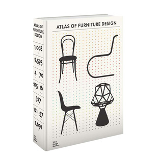 【预售】 The Atlas of Furniture Design 家具设计图集 艺术历史 产品工业设计 Jochen Eisenbrand 英文原版图书籍正版 Mateo Kri