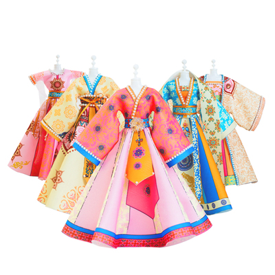 每个孩子都是小设计师diy汉服