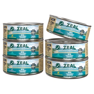 ZEAL真致新西兰进口猫罐头帝王鲑成猫幼猫发腮猫咪零食补水85g*6