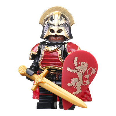 第三方中世纪骑士重甲兵武士人仔