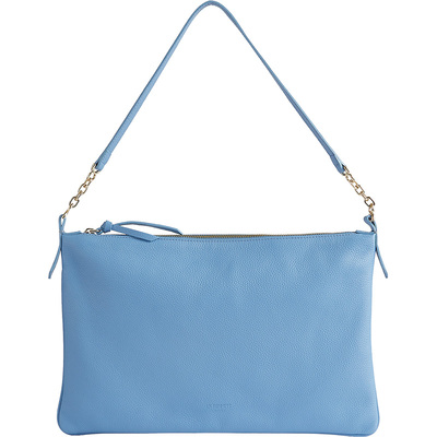 LK BENNETT天蓝色牛皮革手提包女新款单肩包真皮