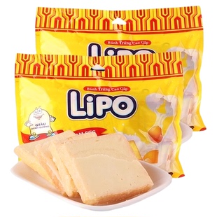 【单品包邮】进口越南Lipo原味面包干饼干糕点送礼早餐小吃