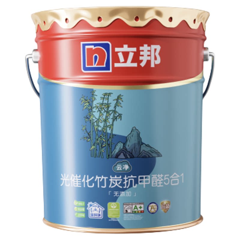 立邦竹炭净味抗甲醛涂料乳胶漆