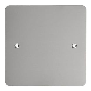 86型不锈钢地插盖板 地插底盒遮挡盖子 带出线孔 不锈钢地插盲板