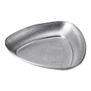 复古酱料碟不规则味碟商用不锈钢小碟子蘸料碗创意料碟个性小吃碟