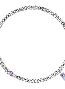 送女友坦克链摩邦珠宝合金女