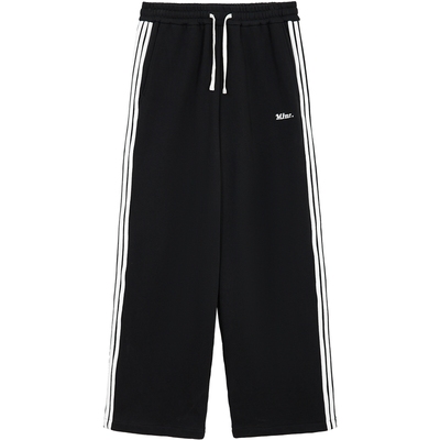 MLMR美式复古三条杠运动卫裤