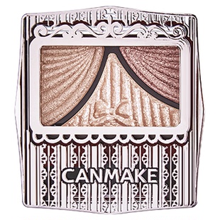 CANMAKE/井田日本蝴蝶结三色眼影渐变珠光闪粉便携12/13官方正品