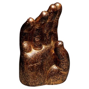 国宝回家响堂山佛手无畏印冰箱贴树脂立体创意河北大英博物馆文创