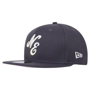 NewEra纽亦华2025秋季新款樱花系列字母平檐棒球帽子硬顶全封5950