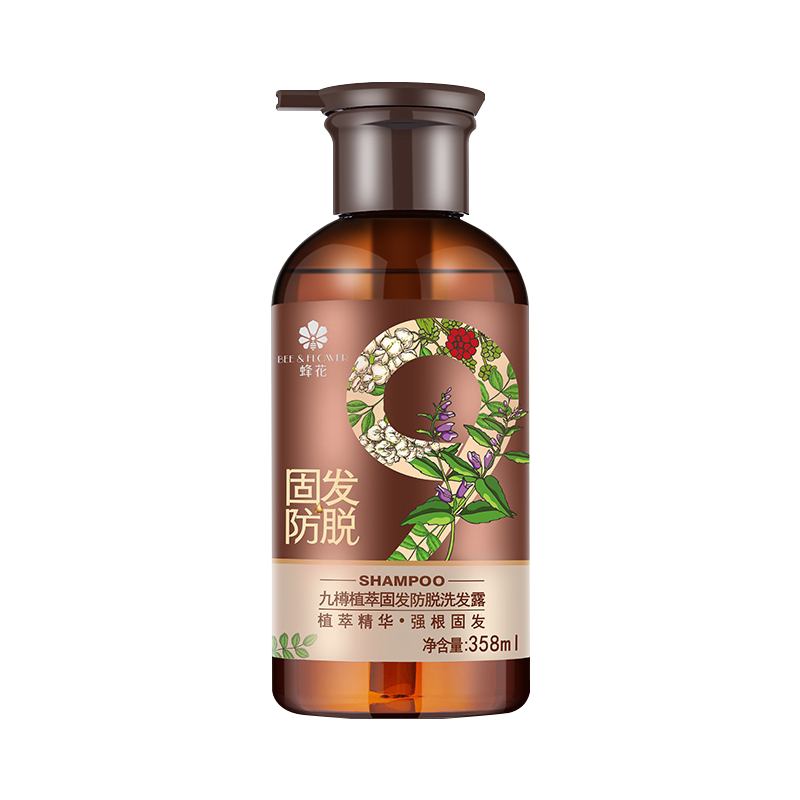 蜂花防脱固发洗发水358ml
