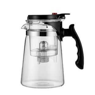 富光飘逸杯泡茶壶玻璃茶壶茶水分离过滤泡茶杯花茶壶飘逸壶茶具