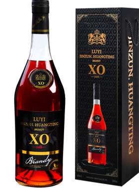 xo进口陆易金樽礼盒装正品洋酒