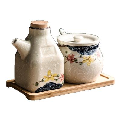 辣椒油罐耐高温厨房盐调味罐陶瓷