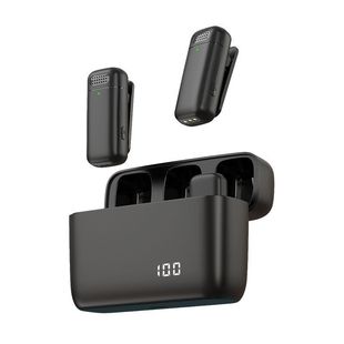 领夹式无线麦克风拍视频直播收音麦器录音降噪设备主播手机相机