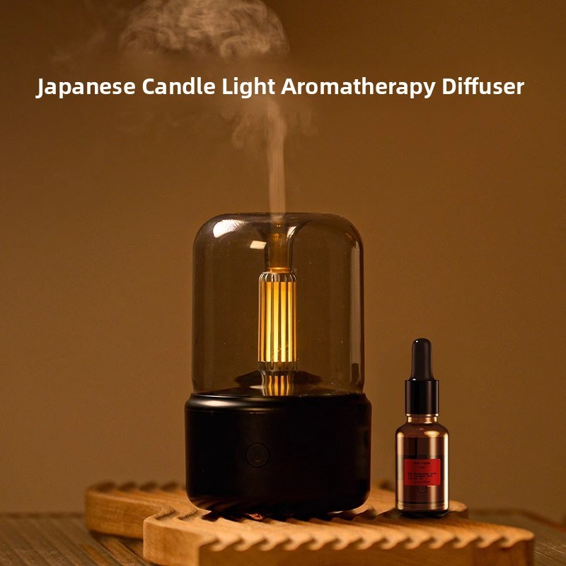 日式家用卧室香薰机香氛机精油专用香薰灯自动喷香扩香机器加湿器