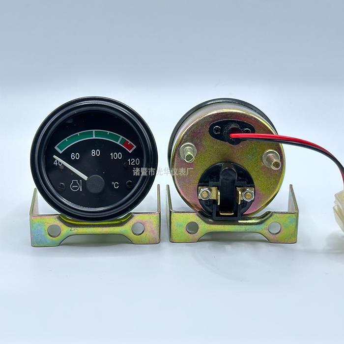 夏工龙工新源装载机铲车电感式水温表燃油油温表电压气压机油压表