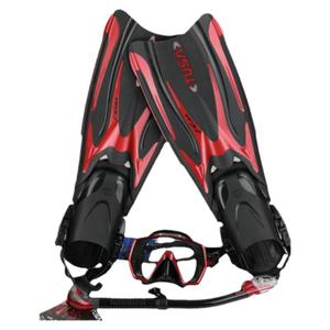 TUSA潜水三宝 M1001潜水镜0101全干式呼吸管深潜脚蹼男款专业套装