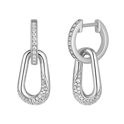 PEARLSTIGE至如星河扣耳钉