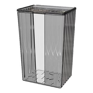 壁挂式纸巾盒免打孔家用卫生间面巾纸洗脸巾收纳厕所抽纸厨房倒挂