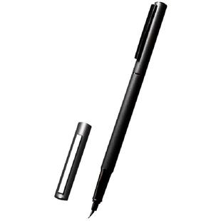 墨小生永生钢笔升级款小钢炮小学生专用男士高档弯尖练字签字墨水可替换墨囊黑色书法钢笔直尖0.5+送10支墨囊