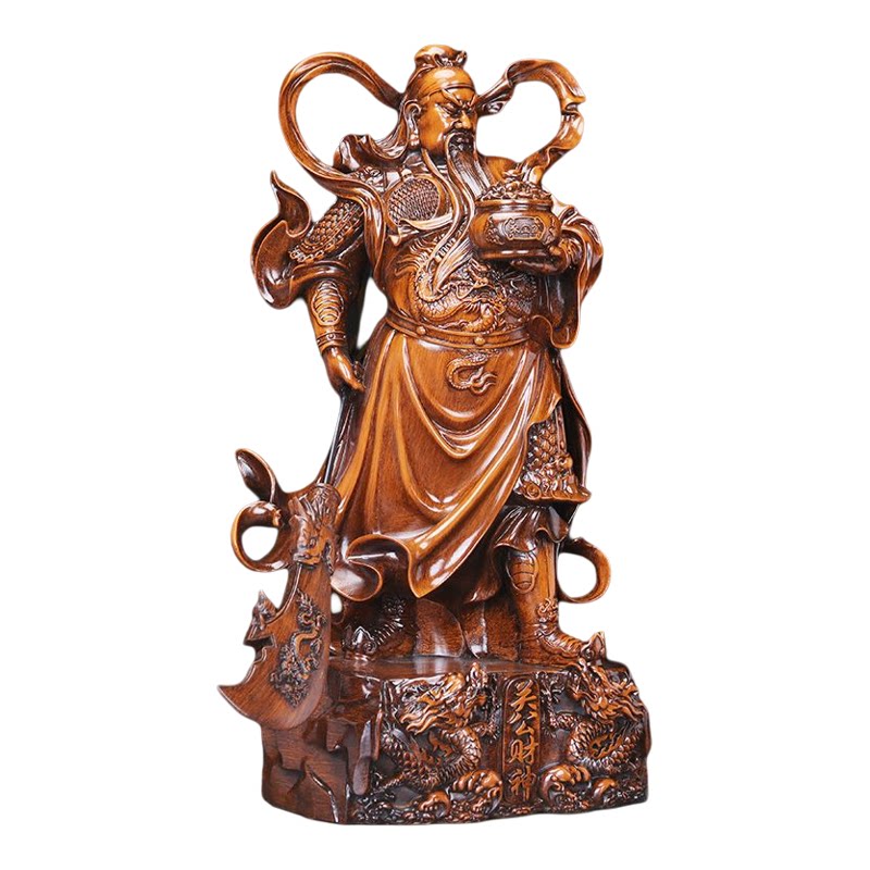 武财神关公摆件开业送礼