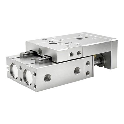 气动滑台气缸HLQ6/8/12/16/20/25X10S-30S*40S/50S/20S/SAS/SB/SA