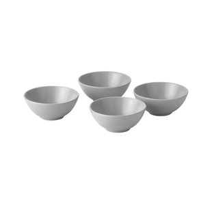 宜家国内代购 法利克洛 碗4件套 浅青绿色 纯色瓷碗汤碗北欧简约